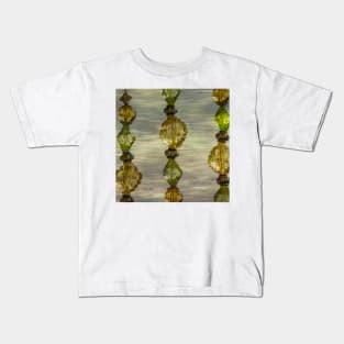 Colorful Strands of Beads Kids T-Shirt